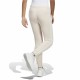 Long Sports Trousers Adidas Essentials 3 Stripes Beige Lady