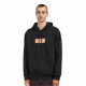 Sudadera con Capucha Hombre Dickies Paxico Blanco Negro