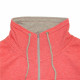 Sudadera con Capucha y Cremallera Unisex Joluvi Campus Blanco