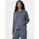 Sudadera con Capucha Mujer 4F BLD041 Azul Yoga