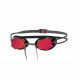 Swimming Goggles Zoggs Diamond Mirror Black Red One size