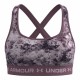 Sports Bra Under Armour Mid Crossback Brown