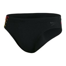 Bañador Hombre Speedo Tech Panel 7cm Brief AM Negro