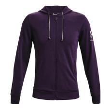 Chaqueta Deportiva para Hombre Under Armour Rival Terry Magenta