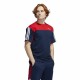 Men’s Short Sleeve T-Shirt Adidas Classics Navy Blue