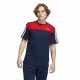 Men’s Short Sleeve T-Shirt Adidas Classics Navy Blue