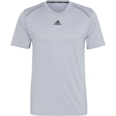 Men’s Short Sleeve T-Shirt Adidas Hiit Grey