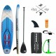 Inflatable Paddle Surf Board with Accessories Kohala Triton White 15 PSI Multicolour (310 x 84 x 15 cm)