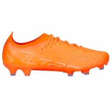 Botas de Fútbol para Adultos Puma Ultra Ultimate Fg/Ag  Naranja Mujer