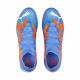 Botas de Fútbol para Adultos Puma Future Match Fg/Ag  Glimmer Azul Naranja Mujer