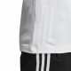 Men’s Short Sleeve T-Shirt Adidas 3 Stripes White