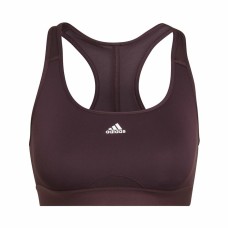 Sports Bra Adidas Powerreact Dark violet