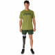 Men’s Short Sleeve T-Shirt Asics Core Top  Military green