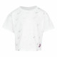 Child's Short Sleeve T-Shirt Nike Sb Icon White