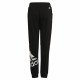 Children's Tracksuit Bottoms Adidas Big Logo Black