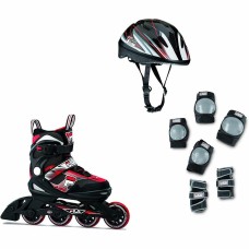 Patines en Línea Fila  J-One Set Negro Niños