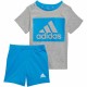 Children's Sports Outfit Adidas Essentials Blue Grey