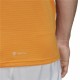 Men’s Short Sleeve T-Shirt Adidas Own The Run Orange