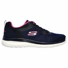 Zapatillas Deportivas Mujer Skechers Bountiful Quick Path Azul oscuro