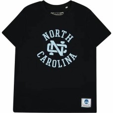 Camiseta de Manga Corta Hombre Mitchell & Ness University of North Carolina Negro Hombre