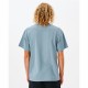 Men’s Short Sleeve T-Shirt Rip Curl Pocket Quality Surf  Blue