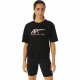 Women’s Short Sleeve T-Shirt Asics Tiger Black