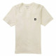 Camiseta de Manga Corta Hombre Burton Colfax  Blanco Unisex