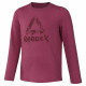 Camiseta de Manga Larga Mujer Reebok Essentials Morado