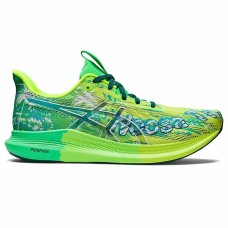 Running Shoes for Adults Asics Noosa Tri 14 Lime green