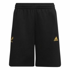 Children's Tracksuit Bottoms Adidas Messi Black