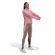 Women's long sleeve T-shirt Adidas Own the Run 1/2 Zip Pink