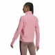 Women's long sleeve T-shirt Adidas Own the Run 1/2 Zip Pink