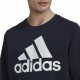 Men’s Sweatshirt without Hood Adidas Essentials Big Logo Navy Blue Dark blue