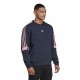 Men’s Sweatshirt without Hood Adidas Future Icons 3 Navy Blue Black