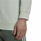 Men’s Sweatshirt without Hood Adidas  Essentials Light grey White