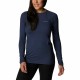 Women’s Long Sleeve T-Shirt Columbia Midweight Blue