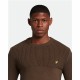 Men’s Sweatshirt without Hood Lyle & Scott V1-Crew Olive