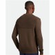 Men’s Sweatshirt without Hood Lyle & Scott V1-Crew Olive