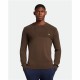 Men’s Sweatshirt without Hood Lyle & Scott V1-Crew Olive