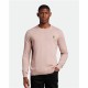 Men’s Sweatshirt without Hood Lyle & Scott V1-Crew Salmon