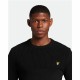 Men’s Sweatshirt without Hood Lyle & Scott V1-Crew Black