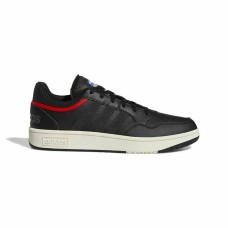 Zapatillas de Baloncesto para Adultos Adidas Hoops 3.0 Low Classic Vintage Negro