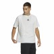 Men’s Short Sleeve T-Shirt Adidas Essentials Brandlove White