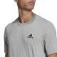 Men’s Short Sleeve T-Shirt Adidas Essentials Feelcomfy Grey