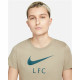 Camiseta de Manga Corta Mujer Nike Liverpool FC Marrón