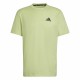 Men’s Short Sleeve T-Shirt Adidas Aeroready Designed 2 Move Green