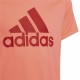 Child's Short Sleeve T-Shirt Adidas Designed to Move Salmon