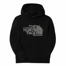 Sudadera con Capucha Unisex The North Face Drew Peak Infantil Negro