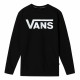 Men’s Sweatshirt without Hood Vans Classic Crew II Black