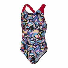 Bañador Niña Speedo Digital Allover Splashback Multicolor